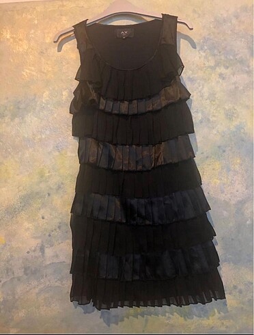 Siyah kısa elbise - Görsel 2