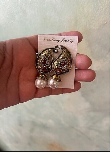  Beden altın Renk Vintage küpe