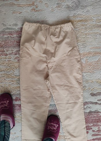 LC Waikiki Bej Midi Kumaş Kadın Pantolon