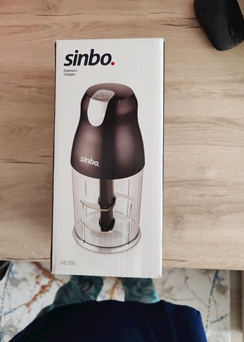 Sinbo Siyah Doğrayıcı Blender