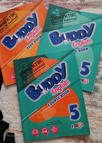 Buddy English 5. Sınıf Kurs ve Test Kitapları