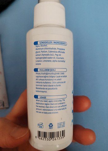 Diğer Homm life Ter Önleyici Sprey