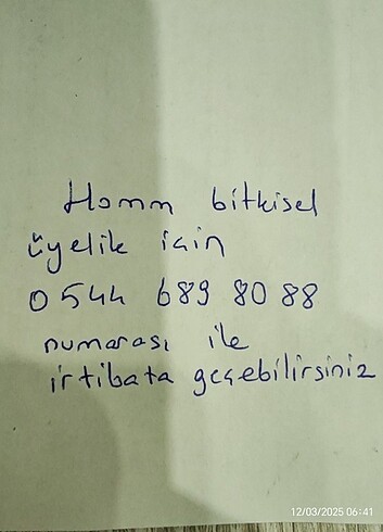 Diğer Homm bitkisel Ter önleyici roll on