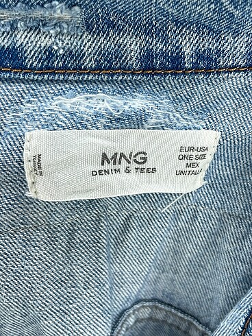 universal Beden mavi Renk Mango Kot Ceket %70 İndirimli.