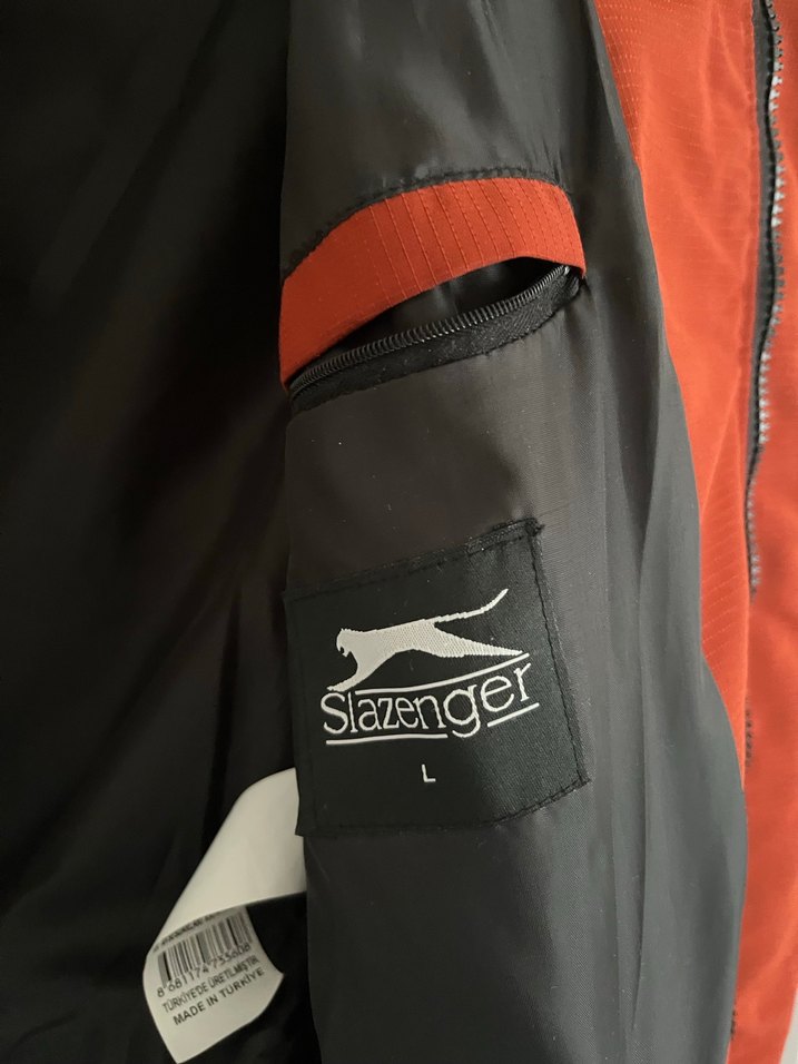 Kiremit Fermuarlı erkek Spor Yelek - Görsel 5