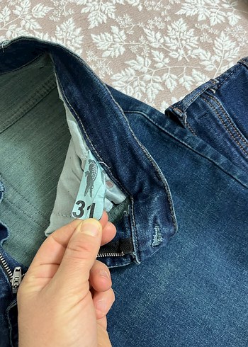 Mavi erkek Denim Slim Fit Günlük Kot Pantolon - Görsel 5