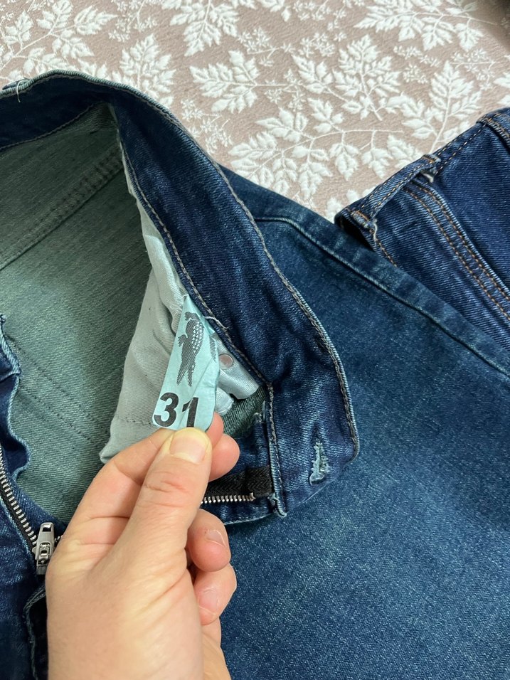 Mavi erkek Denim Slim Fit Günlük Kot Pantolon - Görsel 5