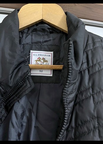 Siyah Erkek Regular Fit Fermuarlı mont uspa - Görsel 3