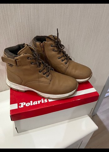 Kahverengi Erkek Çocuk Botları Tokalı - Görsel 2