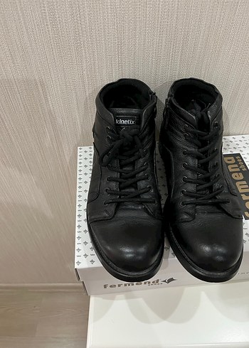 Kinetix Siyah Bağcıklı Erkek Bot - Görsel 3