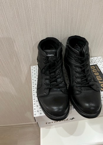 Kinetix Siyah Bağcıklı Erkek Bot - Görsel 4