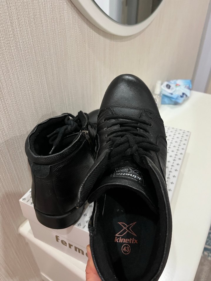 Kinetix Siyah Bağcıklı Erkek Bot - Görsel 5