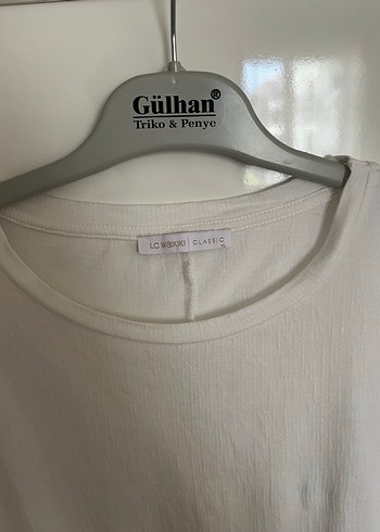 Uzun Kollu Beyaz Keten Bluz - Görsel 4