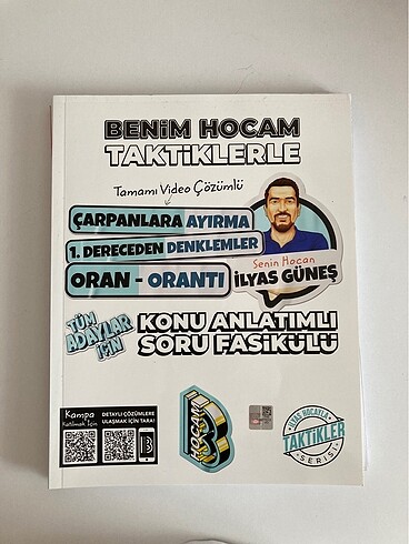 benim hocam taktiklerle çarpanlara ayırma denklemler oran orantı