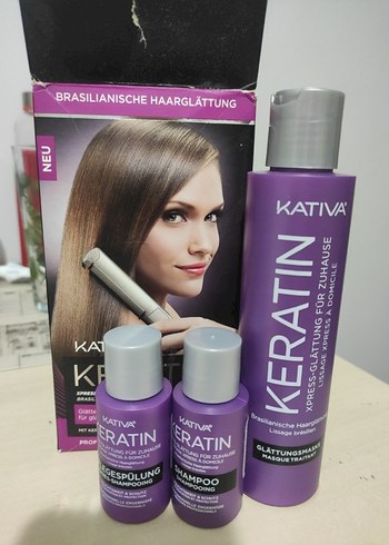 Kativa Keratin Brezilya Saç Düzleştirici - Görsel 2