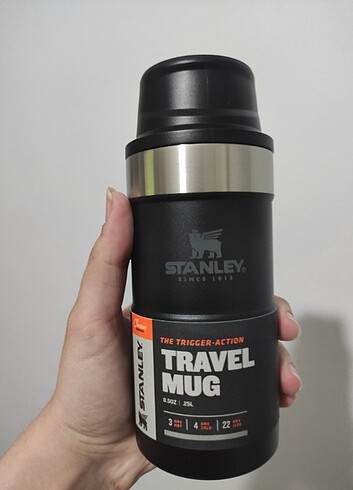 stanley termos travel mug 250 ml trigger action 