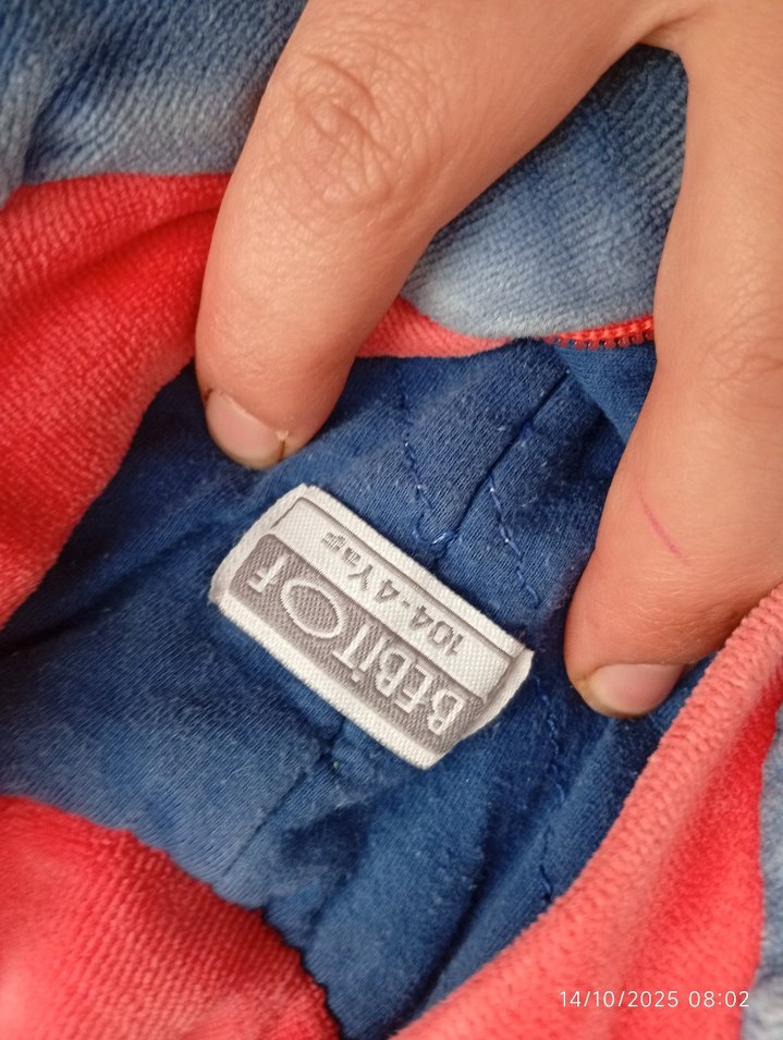 Renkli Nakışlı Bebek Erkek Tulum uyku tulumları - Görsel 3