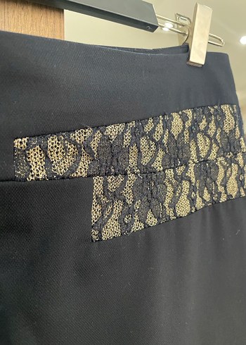 Siyah Şık Kalem Etek - Görsel 3