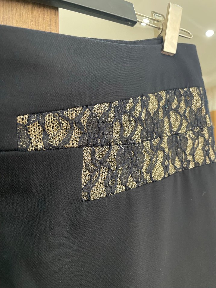 Siyah Şık Kalem Etek - Görsel 3