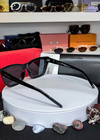 YSL | Modern Cat Eye Siyah Güneş Gözlüğü - Görsel 2