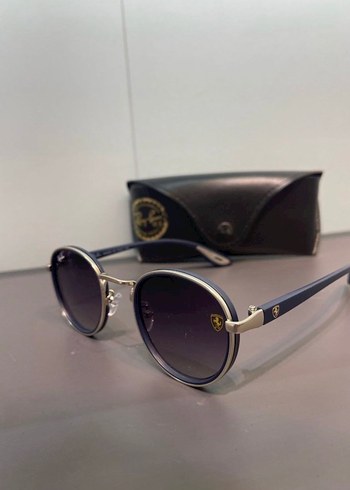 Ray-Ban Ferrari Lacivert Güneş Gözlüğü - Görsel 3