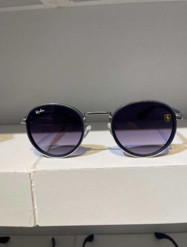 Ray-Ban Ferrari Lacivert Güneş Gözlüğü - Görsel 4