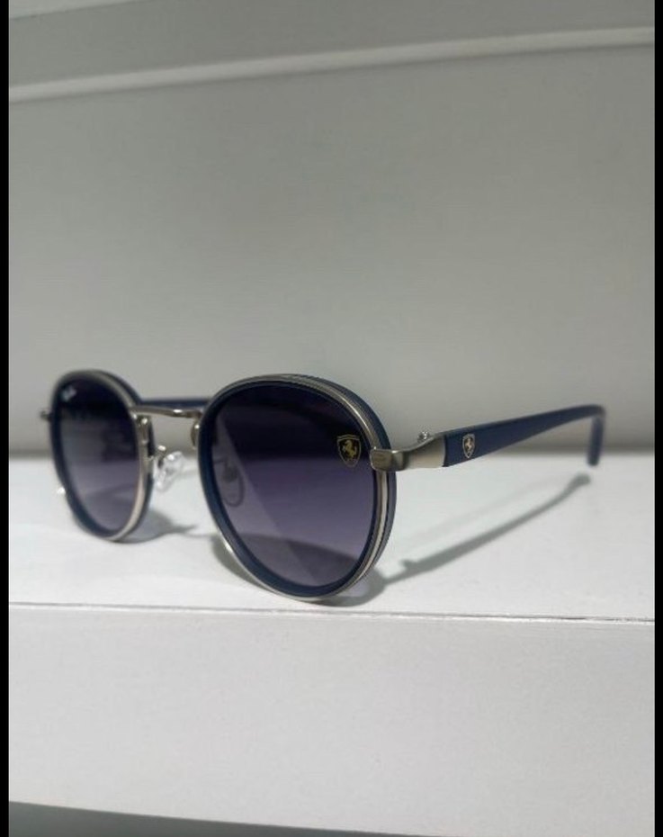 Ray-Ban Ferrari Lacivert Güneş Gözlüğü - Görsel 5
