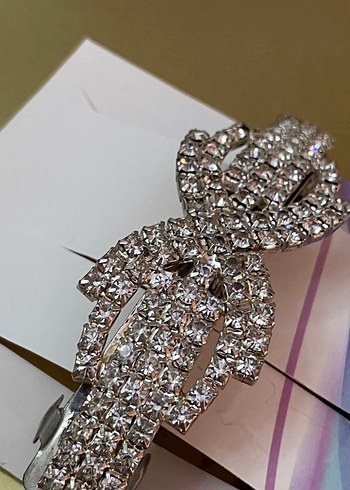 Zirkon Taşlı Abiye Toka | klipsli - Görsel 3