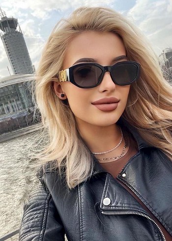 Versace Siyah Güneş Gözlüğü Unisex - Görsel 5