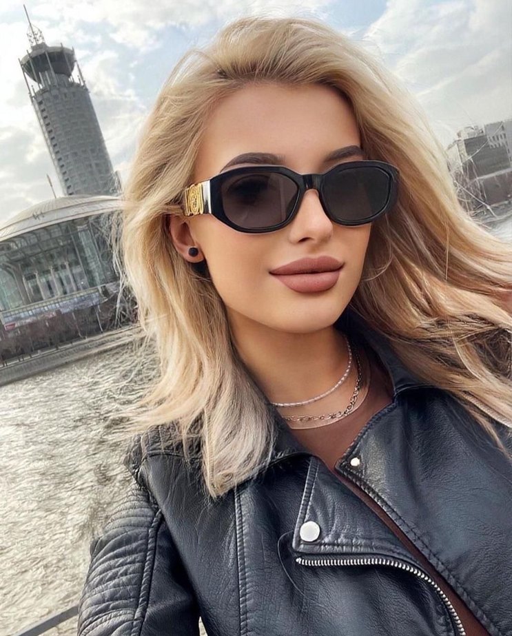 Versace Siyah Güneş Gözlüğü Unisex - Görsel 5