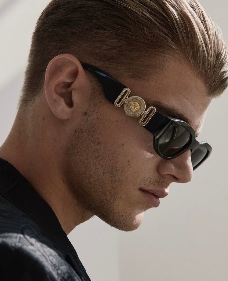 Versace Siyah Güneş Gözlüğü Unisex - Görsel 2