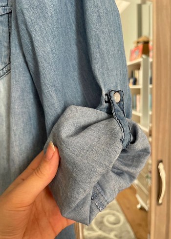 Mavi Jean Denim Kot Gömlek - Görsel 4