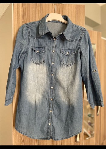 Mavi Jean Denim Kot Gömlek - Görsel 2