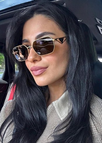 Prada Siyah Gold Güneş Gözlüğü