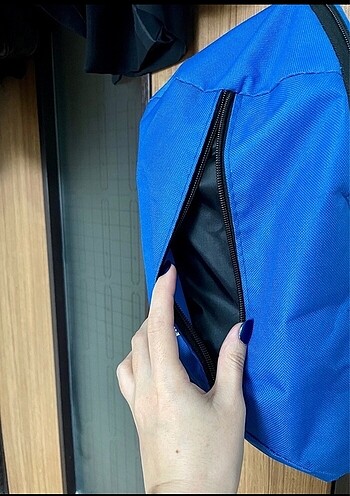 Mavi Lacivert Sırt / Okul / Spor Çantası , çanta - Görsel 3