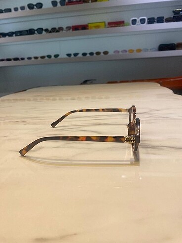 Beden Miu Miu İthal Vintage Leopar Güneş Gözlüğü