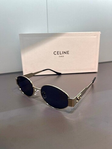 Celine Celine Oval Siyah Güneş Gözlüğü , ithal