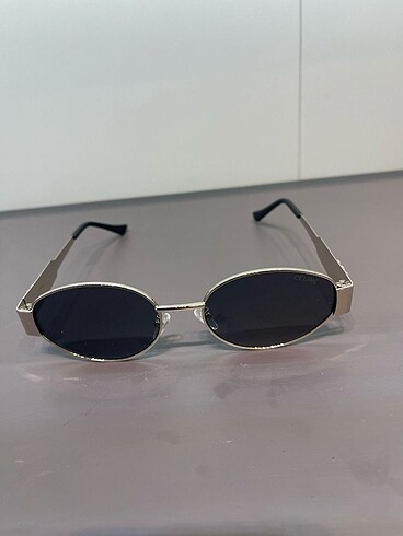 Celine Celine Oval Metal çerçeveli Güneş Gözlüğü