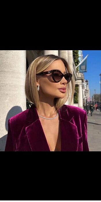 MiuMiu Cat Eye Vintage leopar kahverengi güneş gözlüğü