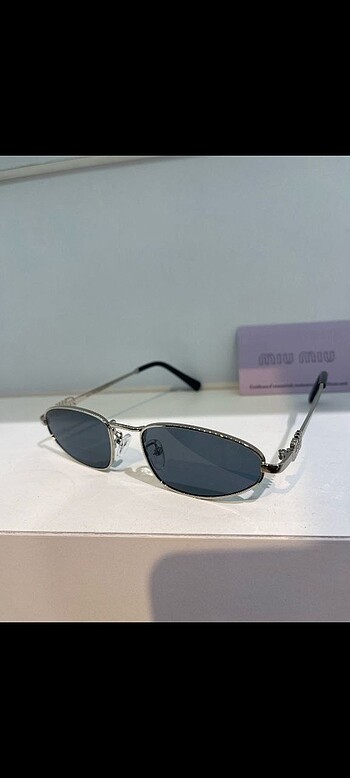 Miu Miu Miu Miu Cat eye Siyah / Kahverengi Güneş Gözlüğü