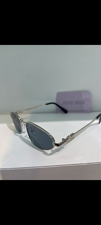 Beden Miu Miu Cat eye Siyah / Kahverengi Güneş Gözlüğü