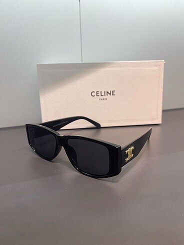 Celine Celine Paris Siyah / Kahverengi Leopar Güneş Gözlüğü