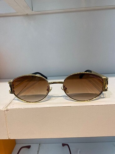 Versace Versace Oval Kahverengi Güneş Gözlüğü