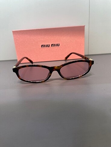 Miu Miu Miu Miu | Vintage leopar kahverengi güneş gözlüğü