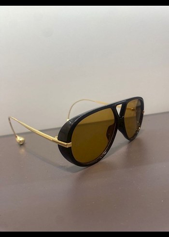 Beden kahverengi Renk Bottega Veneta Retro Kadın Güneş Gözlüğü