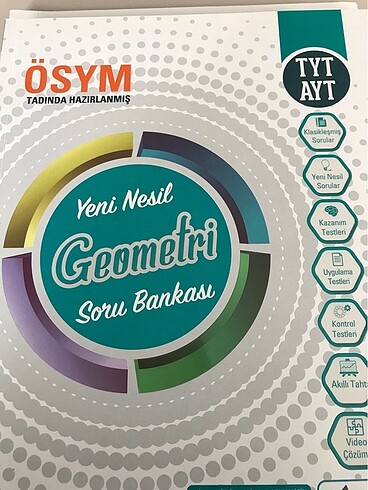  Beden Hiç kullanılmamıştır geometri testi