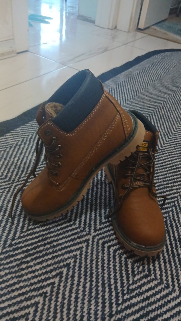 Erkek Kahverengi Deri Bağcıklı Bot - Görsel 5