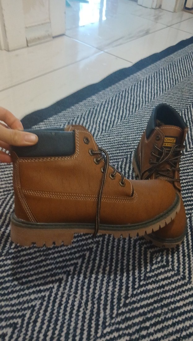 Erkek Kahverengi Deri Bağcıklı Bot - Görsel 2