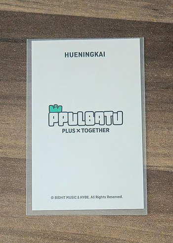 orijinal txt hueningkai ppulbatu pc - Görsel 2