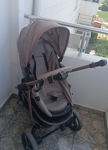15-36 kg Beden gri Renk Az kullanılmış travel sistem çift yönlü Bebek Arabası